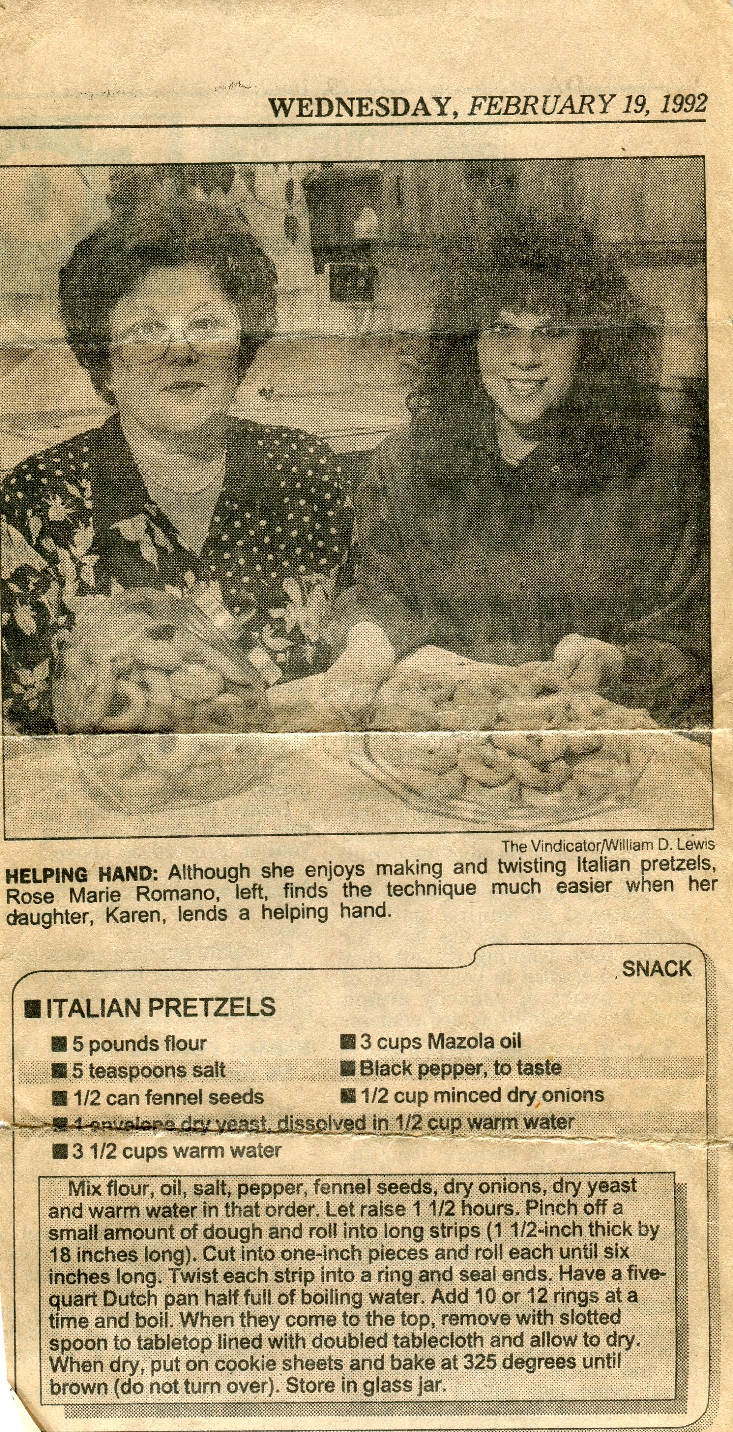 Italian Pretzels